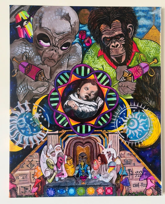 "Genesis of the Hybrid" : A Last Supper Story